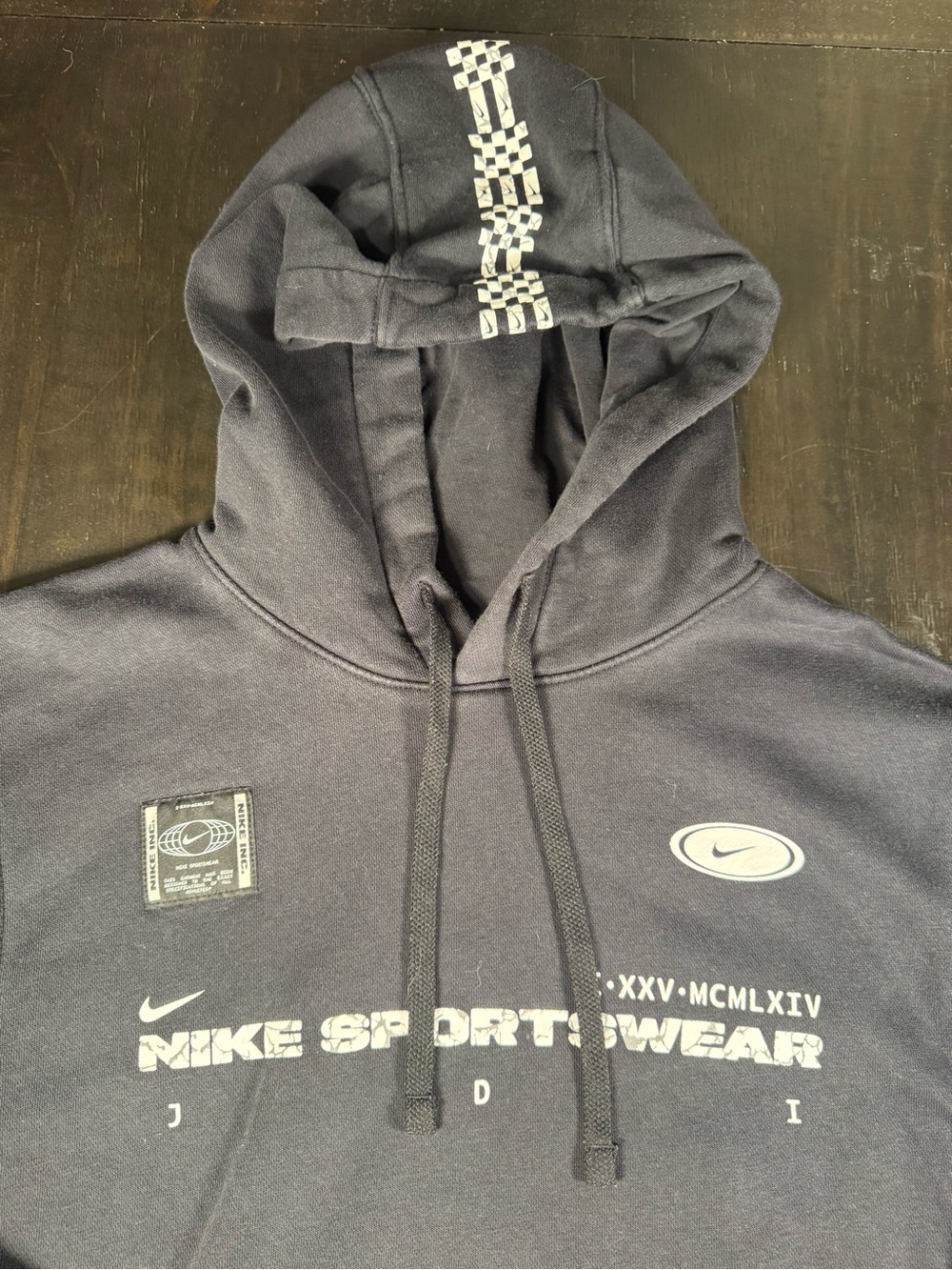 Nike JDI Hoodie Black Small